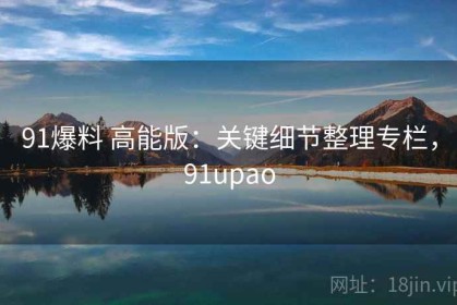 91爆料 高能版：关键细节整理专栏，91upao