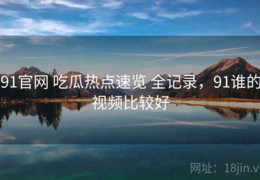 91官网 吃瓜热点速览 全记录，91谁的视频比较好